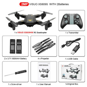 VISUO XS809HW Drone Quadcopter