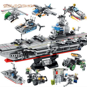 8 Unit each 4 changes Plane Tank Military Theme Lego Building Blocks