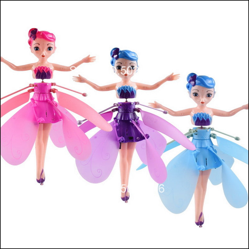 Fairy Magical Princess Cute Doll LED light Flying Toy