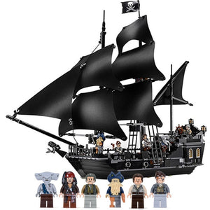 Black Pearl Ship Building Blocks