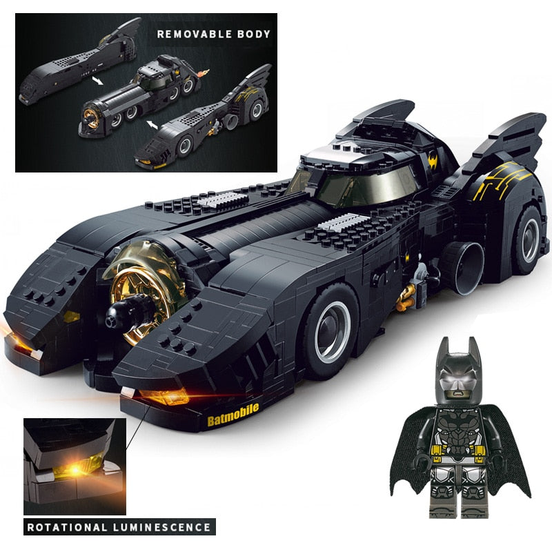 Batman Batmobile Model Building Blocks