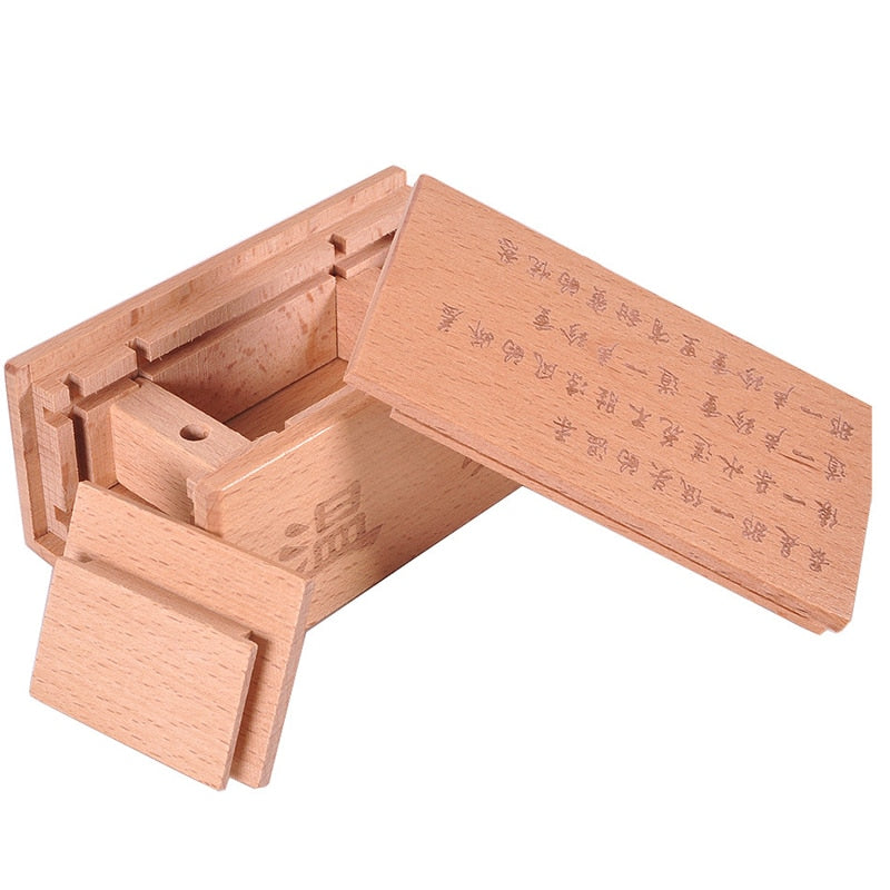 Treasure box safe Wooden Box Puzzle game