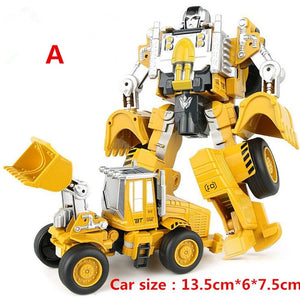 Transformation Robot Car Metal