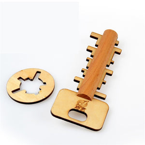 Handmade Wooden Unlock Puzzle